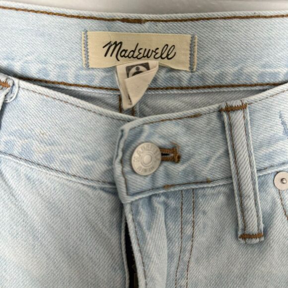 Madewell The Slouchy Boyjean Women's Wrightlane Light‎ Wash Size 28 - Picture 3 of 16